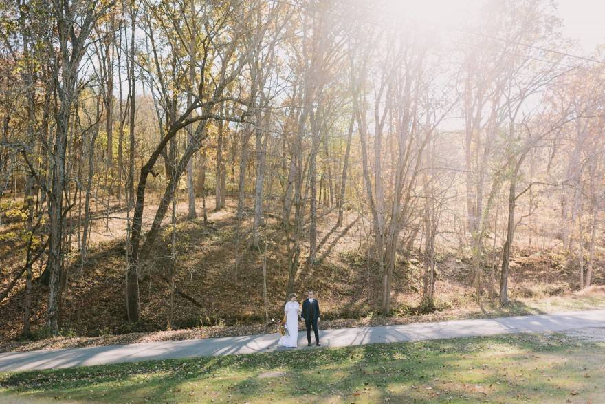 Cozy Autumn-in-Missouri Union – Photo by Let's Frolic Together