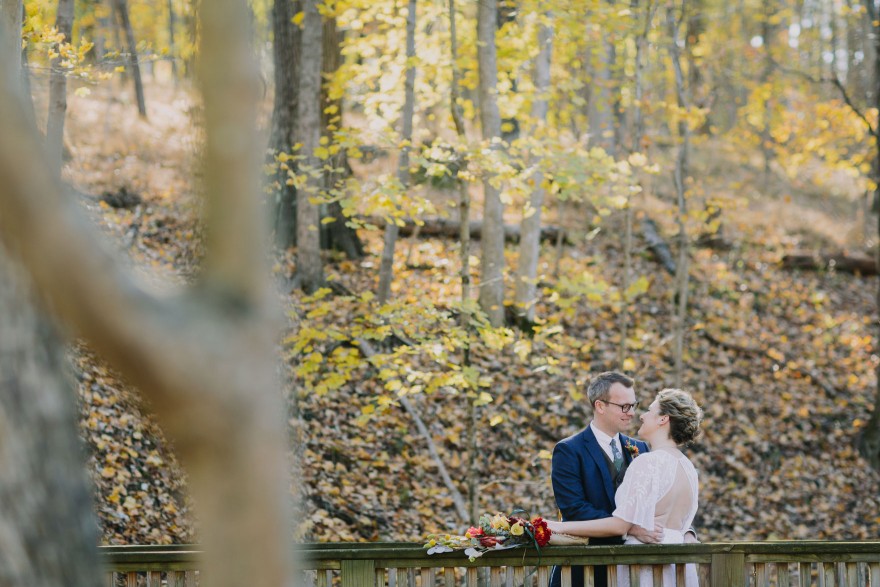 Cozy Autumn-in-Missouri Union – Photo by Let's Frolic Together