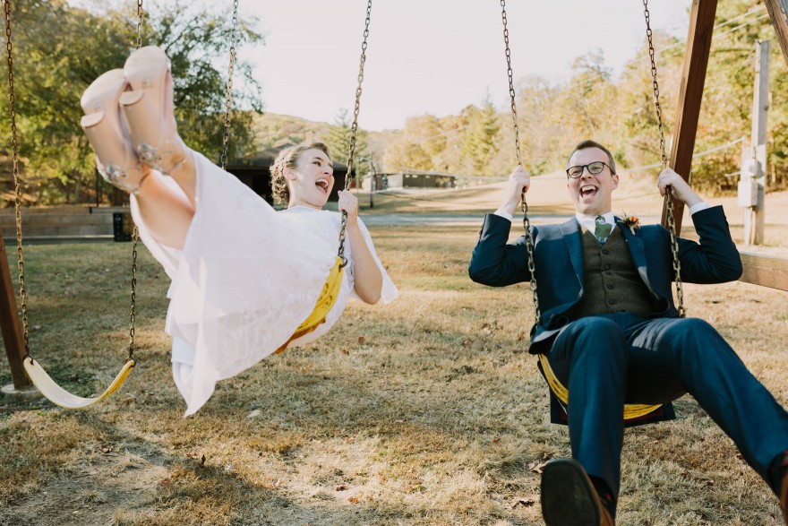 Cozy Autumn-in-Missouri Union – Photo by Let's Frolic Together