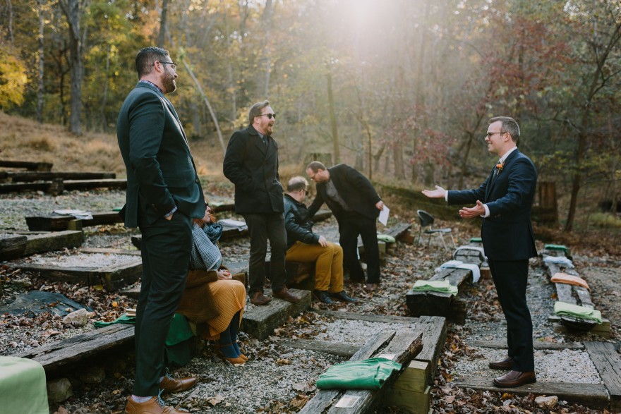 Cozy Autumn-in-Missouri Union – Photo by Let's Frolic Together