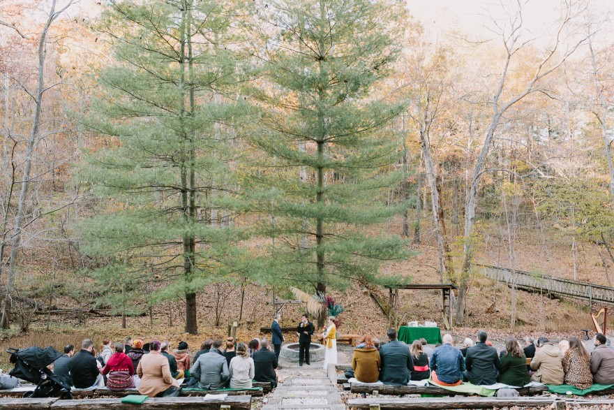 Cozy Autumn-in-Missouri Union – Photo by Let's Frolic Together