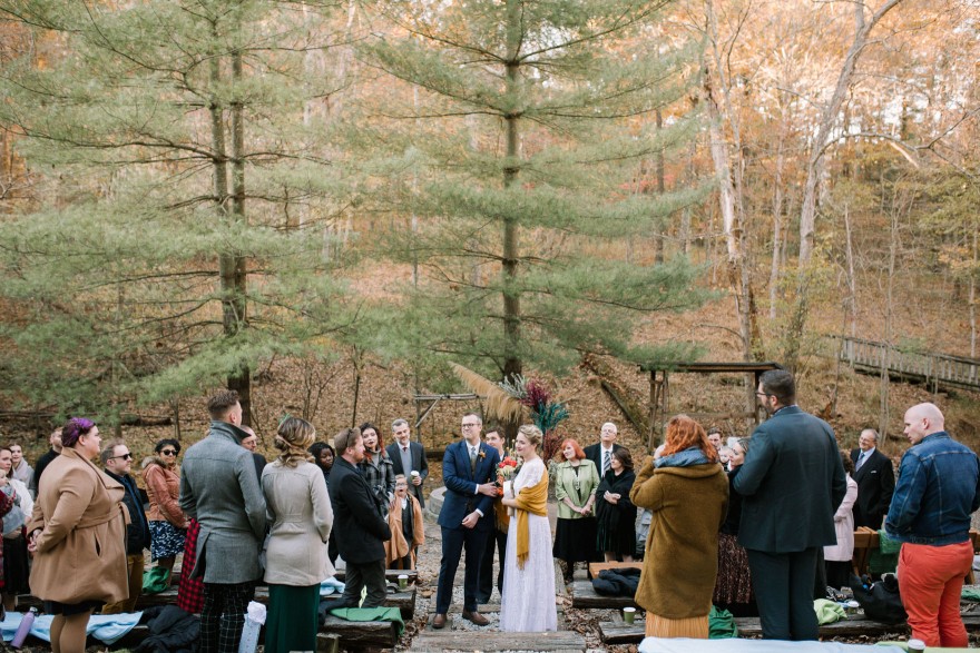 Cozy Autumn-in-Missouri Union – Photo by Let's Frolic Together