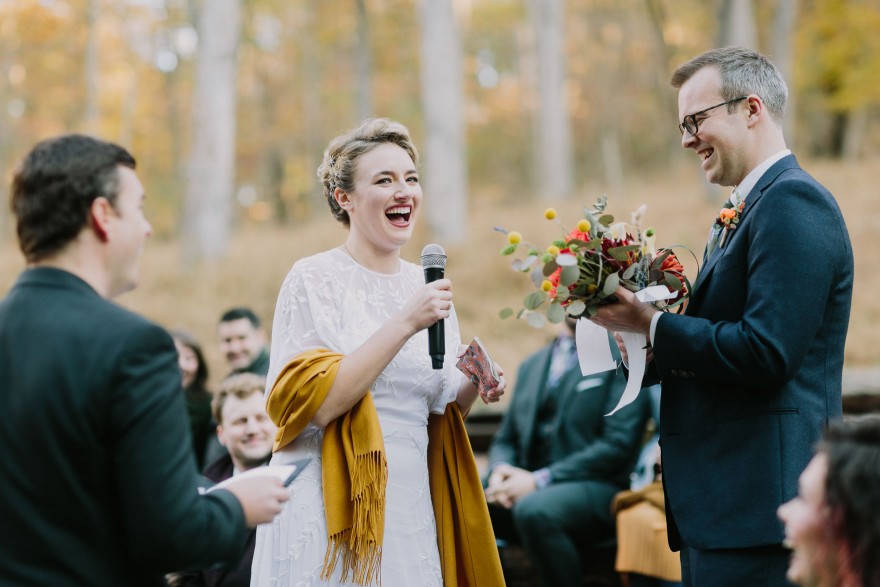 Cozy Autumn-in-Missouri Union – Photo by Let's Frolic Together