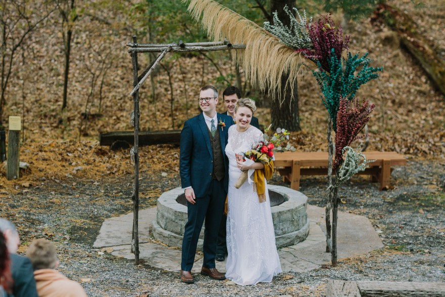 Cozy Autumn-in-Missouri Union – Photo by Let's Frolic Together