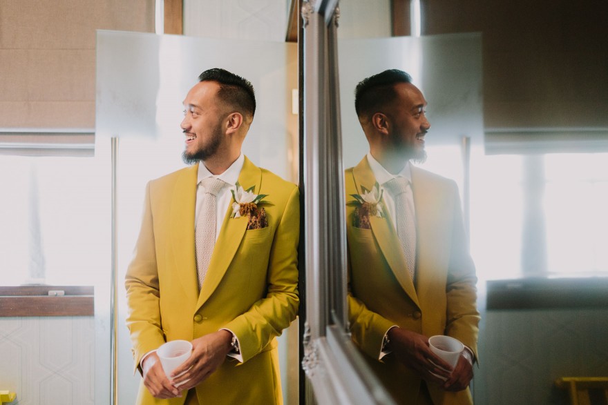 Modern Santa Barbara Garden Wedding Bash &ndash; Photo by Let's Frolic Together