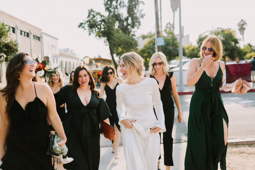 Modern Santa Barbara Garden Wedding Bash &ndash; Photo by Let's Frolic Together