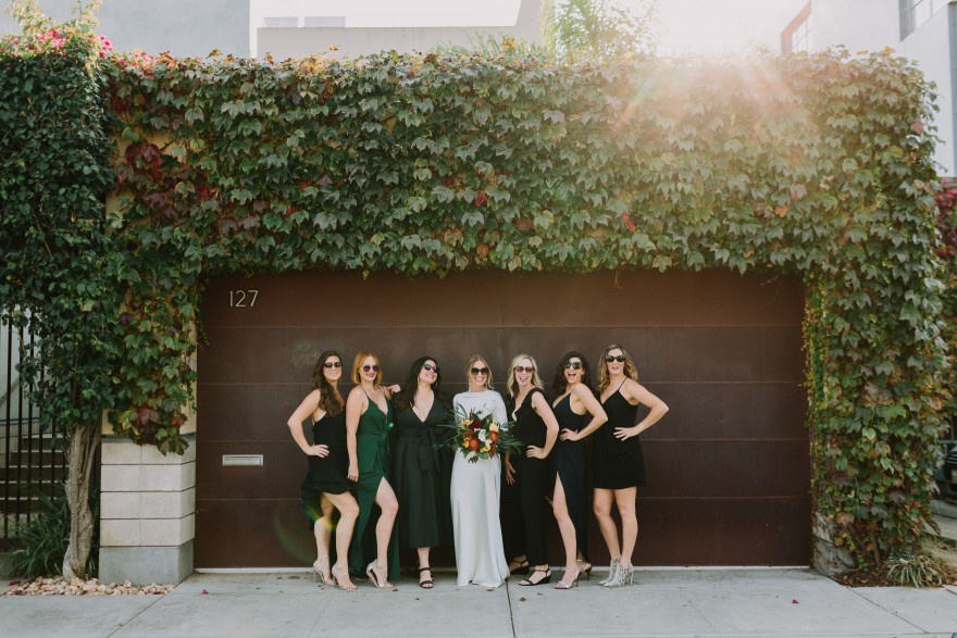 Modern Santa Barbara Garden Wedding Bash &ndash; Photo by Let's Frolic Together