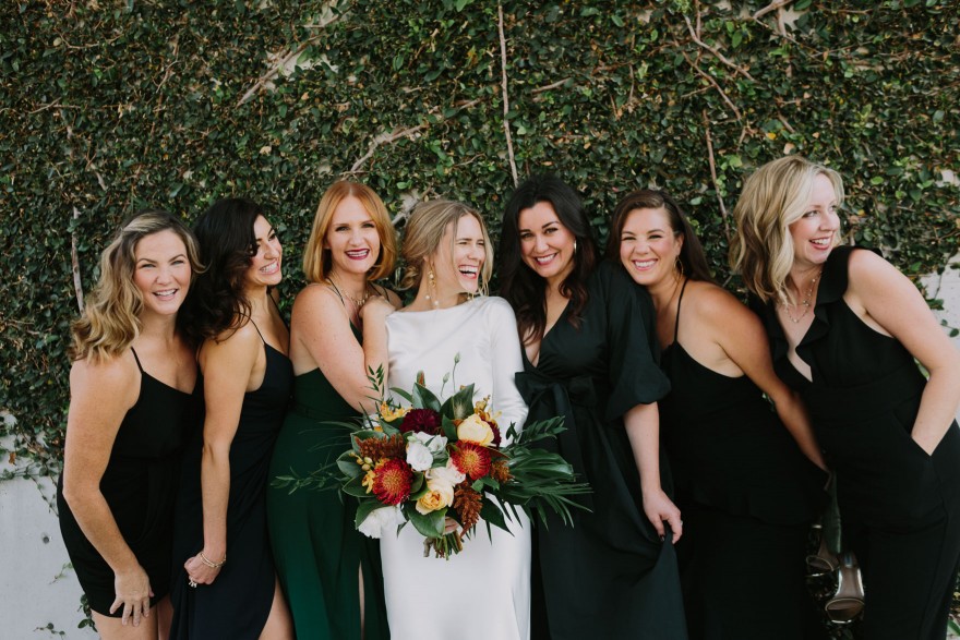 Modern Santa Barbara Garden Wedding Bash &ndash; Photo by Let's Frolic Together