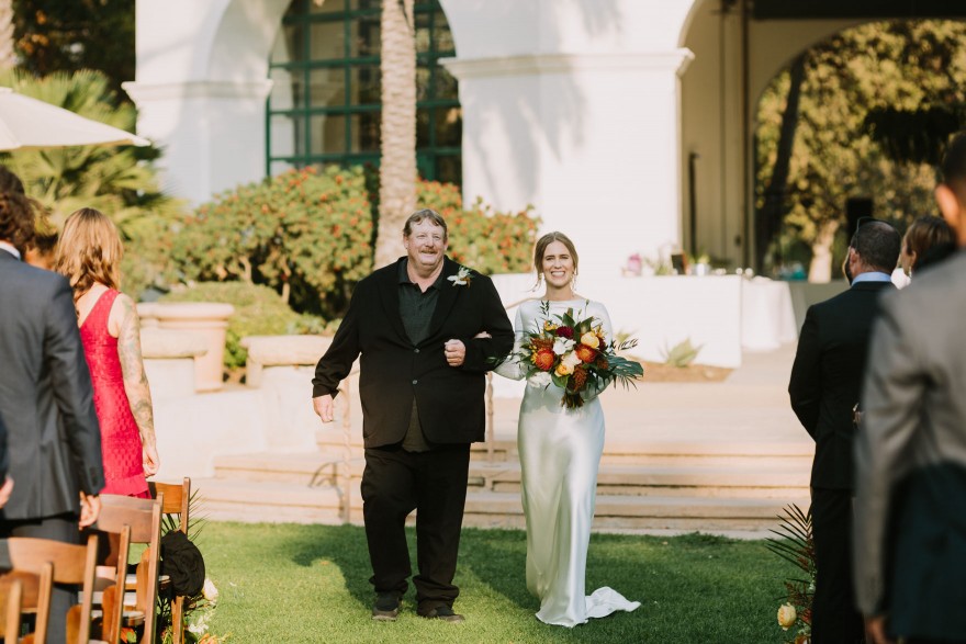 Modern Santa Barbara Garden Wedding Bash &ndash; Photo by Let's Frolic Together