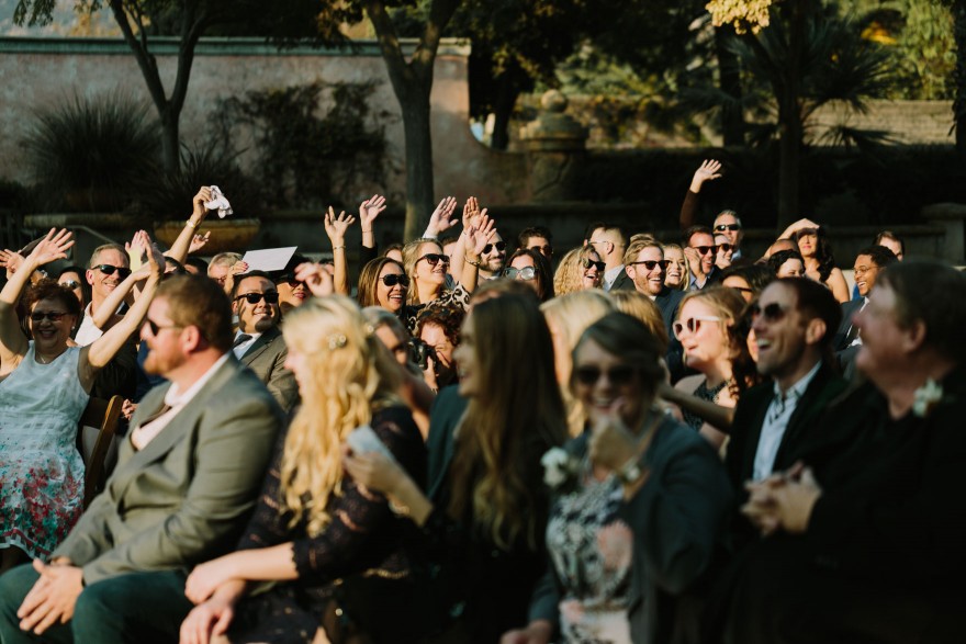 Modern Santa Barbara Garden Wedding Bash &ndash; Photo by Let's Frolic Together