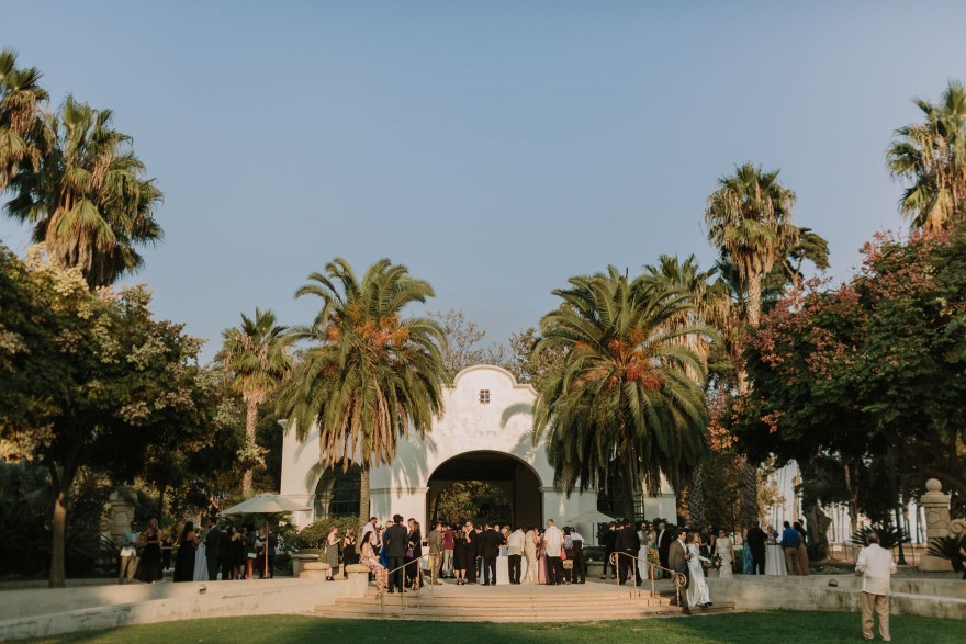 Modern Santa Barbara Garden Wedding Bash &ndash; Photo by Let's Frolic Together