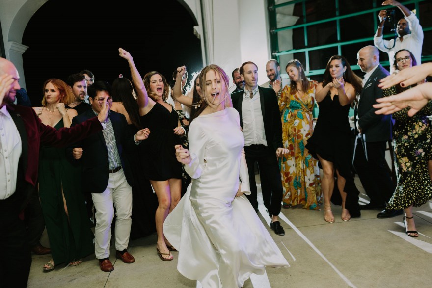 Modern Santa Barbara Garden Wedding Bash &ndash; Photo by Let's Frolic Together
