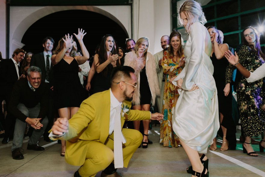 Modern Santa Barbara Garden Wedding Bash &ndash; Photo by Let's Frolic Together