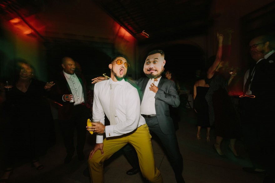 Modern Santa Barbara Garden Wedding Bash &ndash; Photo by Let's Frolic Together