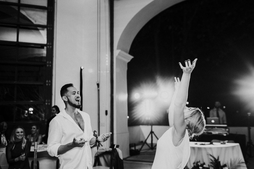 Modern Santa Barbara Garden Wedding Bash &ndash; Photo by Let's Frolic Together