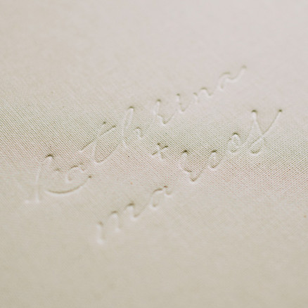 Custom embossing