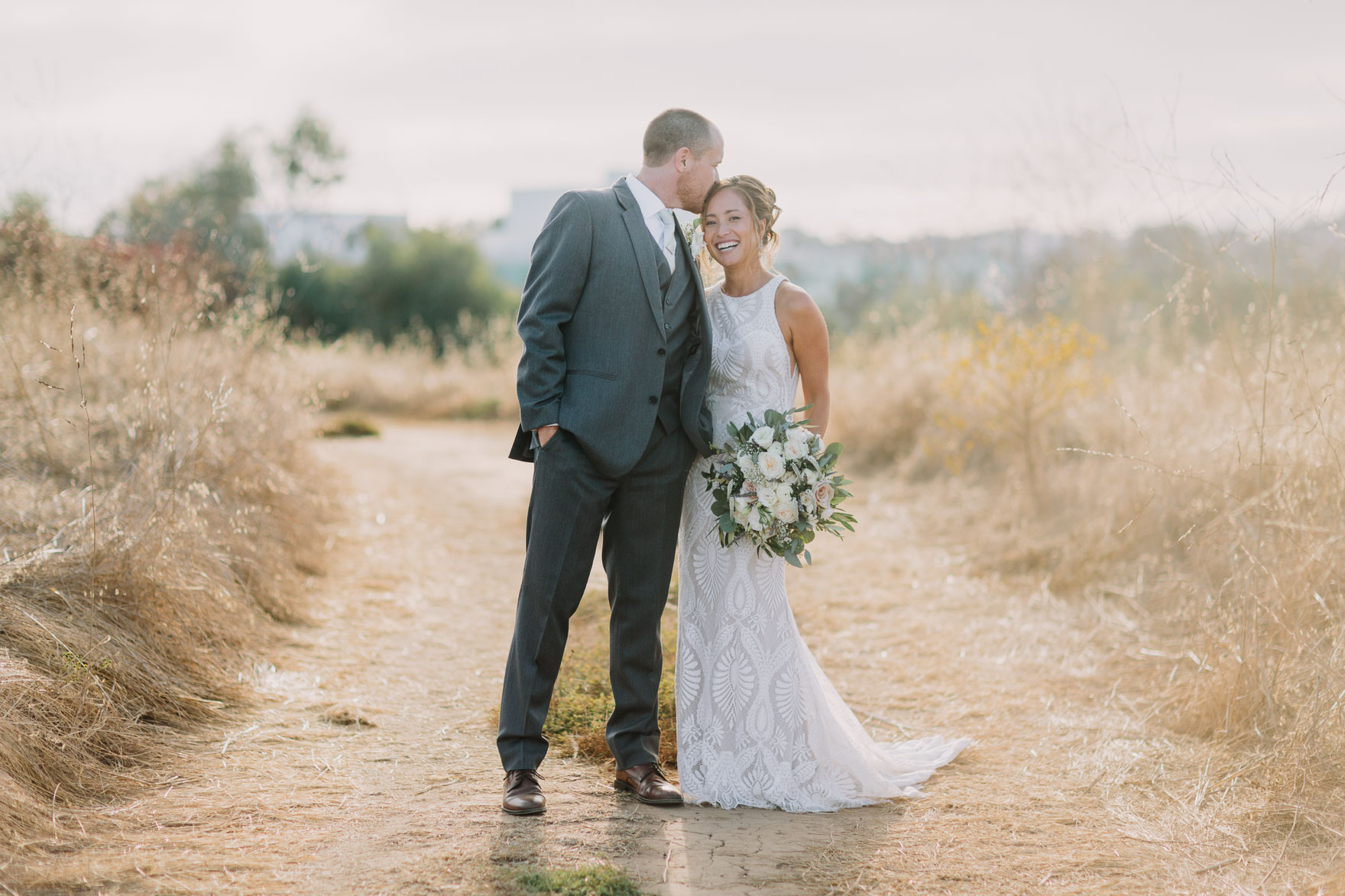 Industrial Garden Oasis Wedding – Photo by Let's Frolic Together