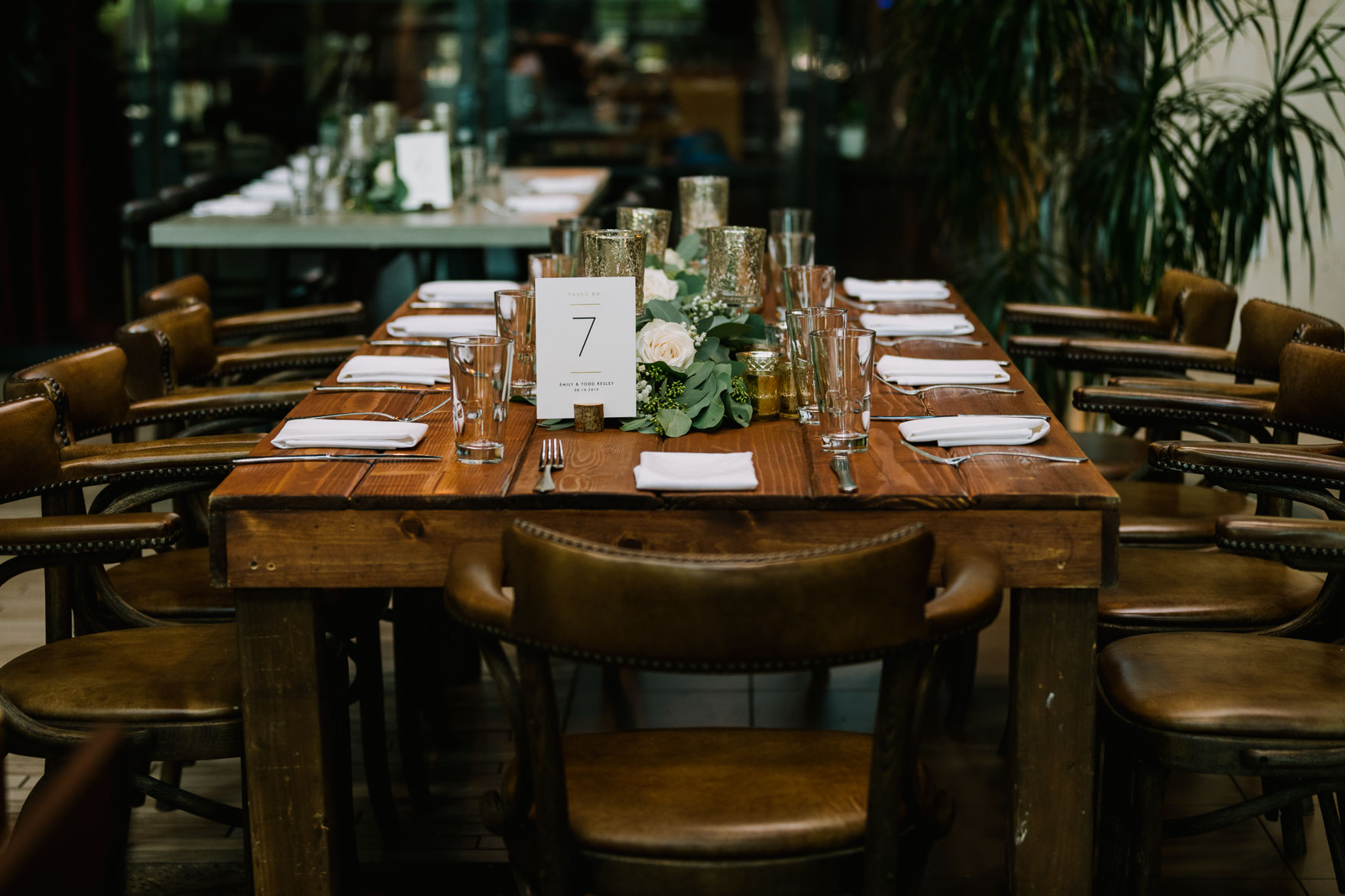 Industrial Garden Oasis Wedding – Photo by Let's Frolic Together