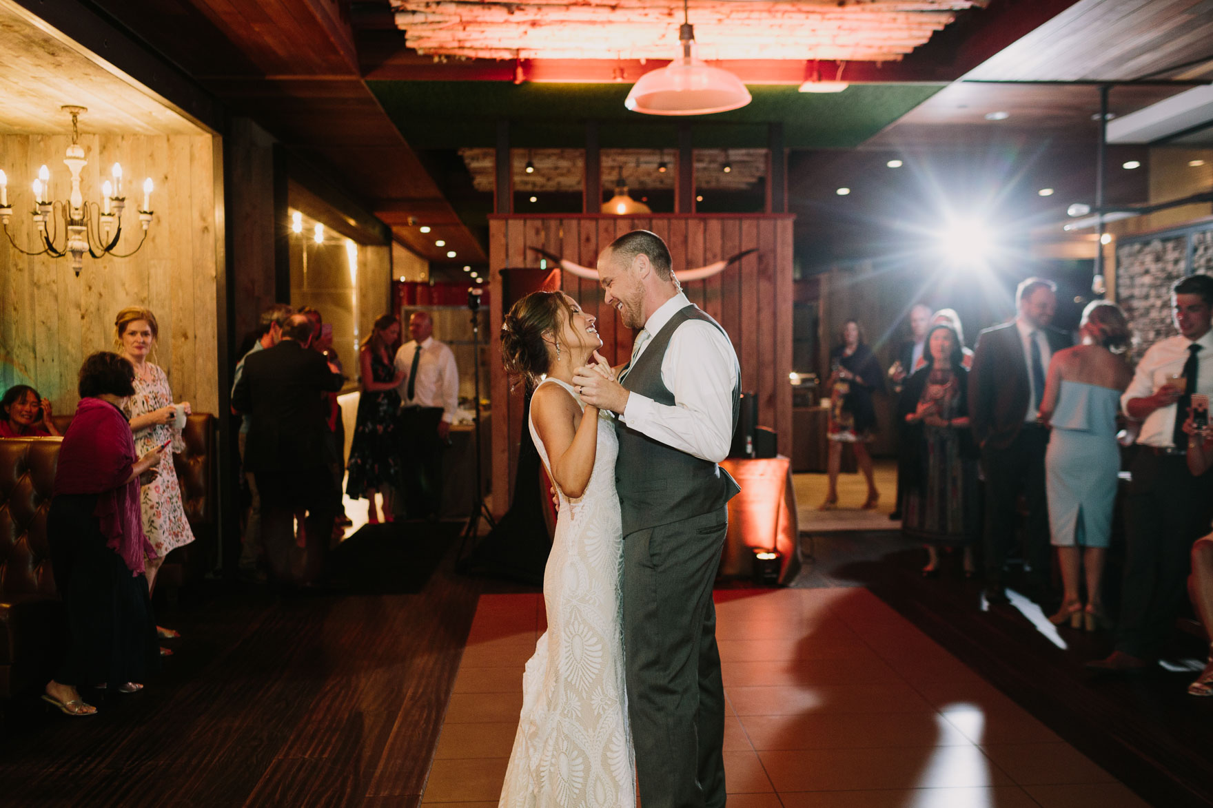 Industrial Garden Oasis Wedding – Photo by Let's Frolic Together