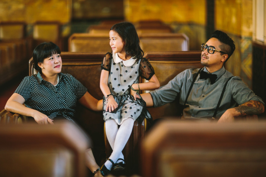 Vintage LA Family Frolic &ndash; Photo by Let's Frolic Together