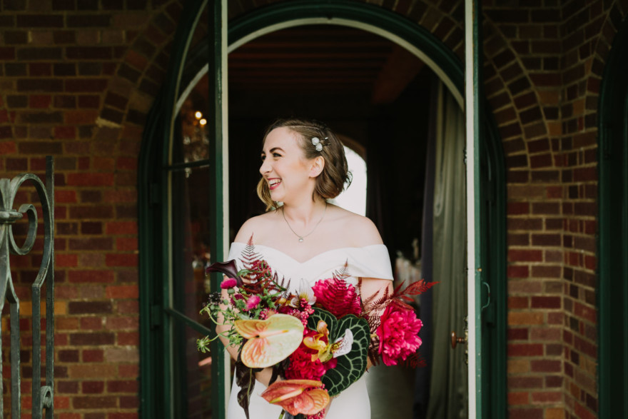 Quirky Celebration of Love & Plants – Photo by Let's Frolic Together