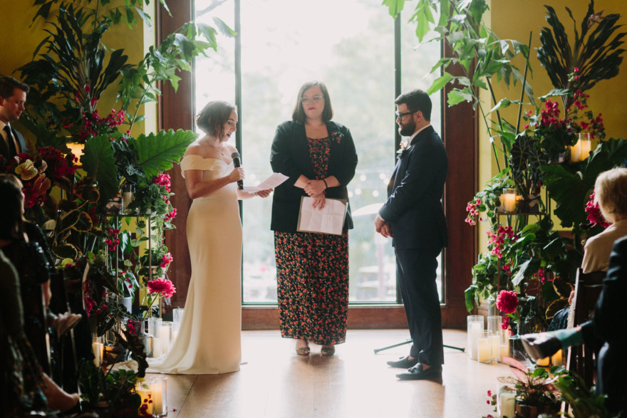 Quirky Celebration of Love & Plants – Photo by Let's Frolic Together
