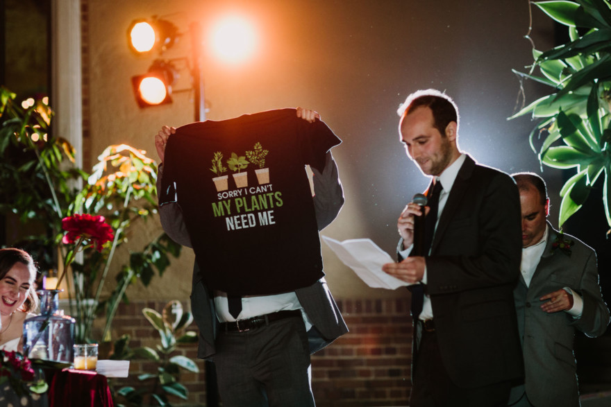 Quirky Celebration of Love & Plants – Photo by Let's Frolic Together