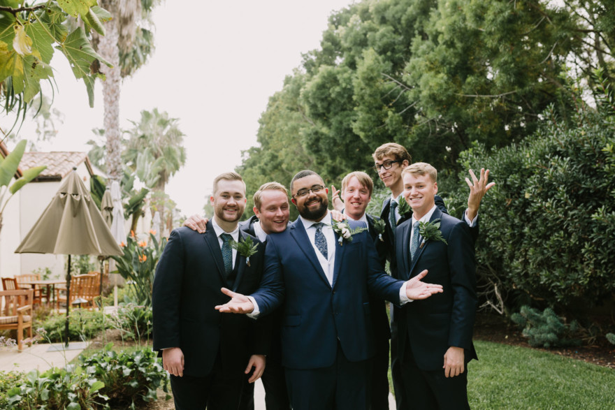 Playful La Jolla Estancia Wedding – Photo by Let's Frolic Together