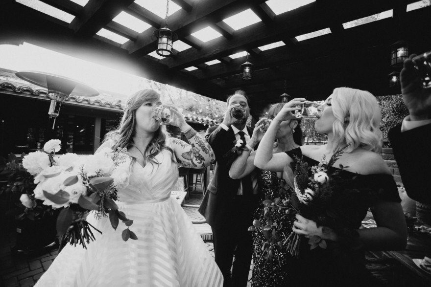 Playful La Jolla Estancia Wedding – Photo by Let's Frolic Together
