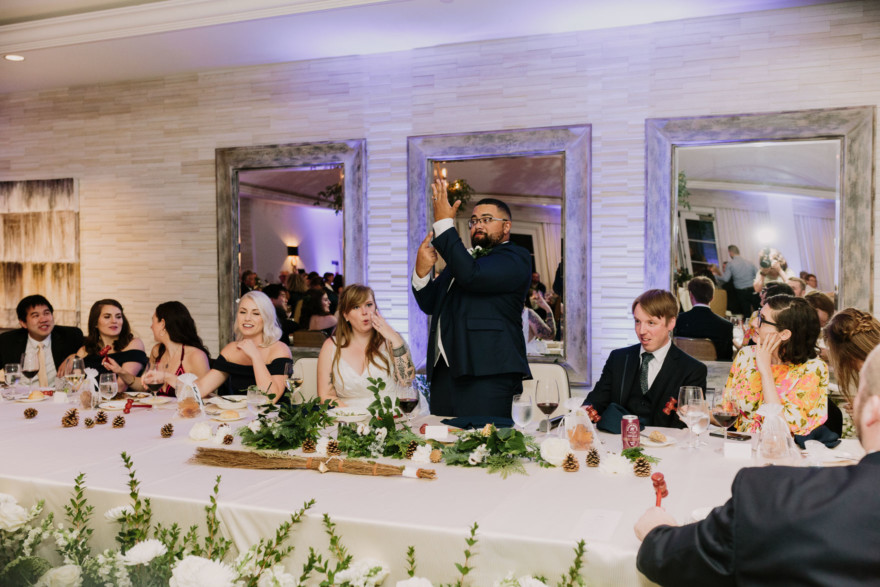 Playful La Jolla Estancia Wedding – Photo by Let's Frolic Together