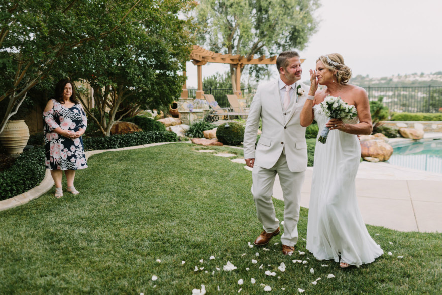 Tender Backyard Elopement Fun &ndash; Photo by Let's Frolic Together