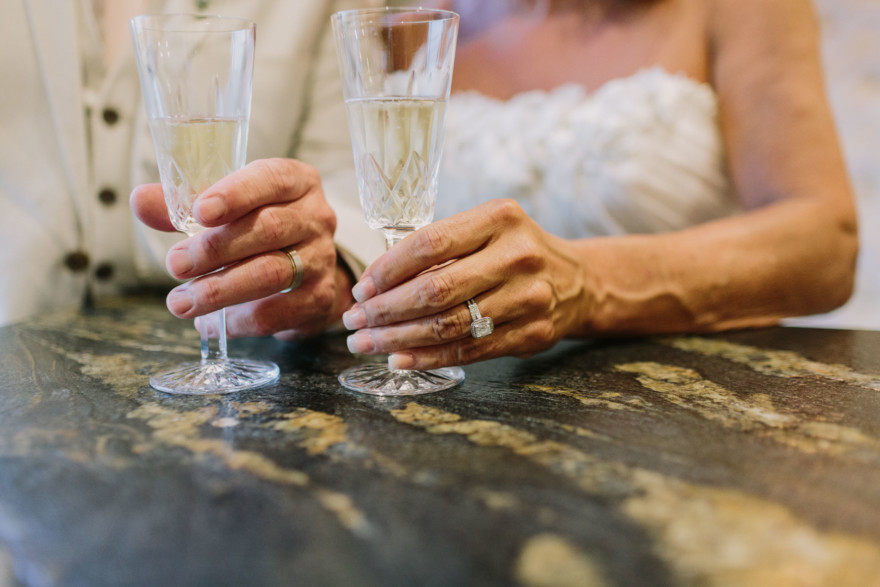 Tender Backyard Elopement Fun &ndash; Photo by Let's Frolic Together
