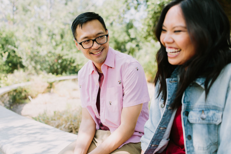 Engaged in Downtown LA &ndash; Photo by Let's Frolic Together