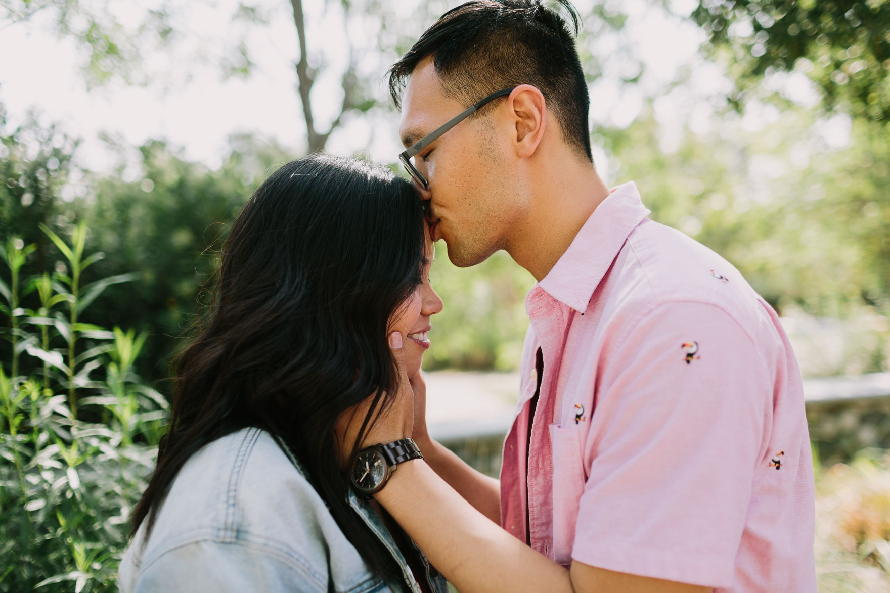 Engaged in Downtown LA – Photo by Let's Frolic Together