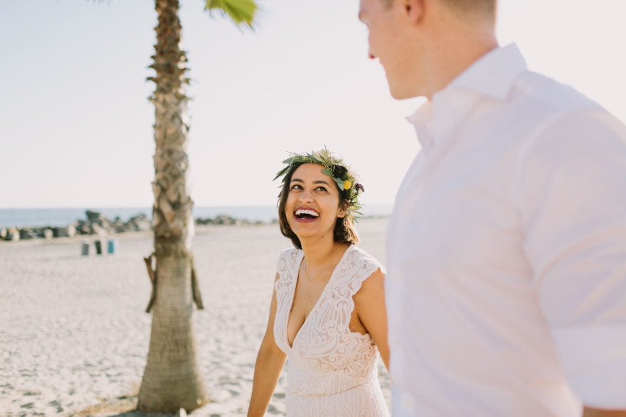 A Ceremony by the Sea – Photo by Let's Frolic Together