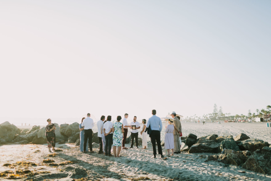 A Ceremony by the Sea – Photo by Let's Frolic Together