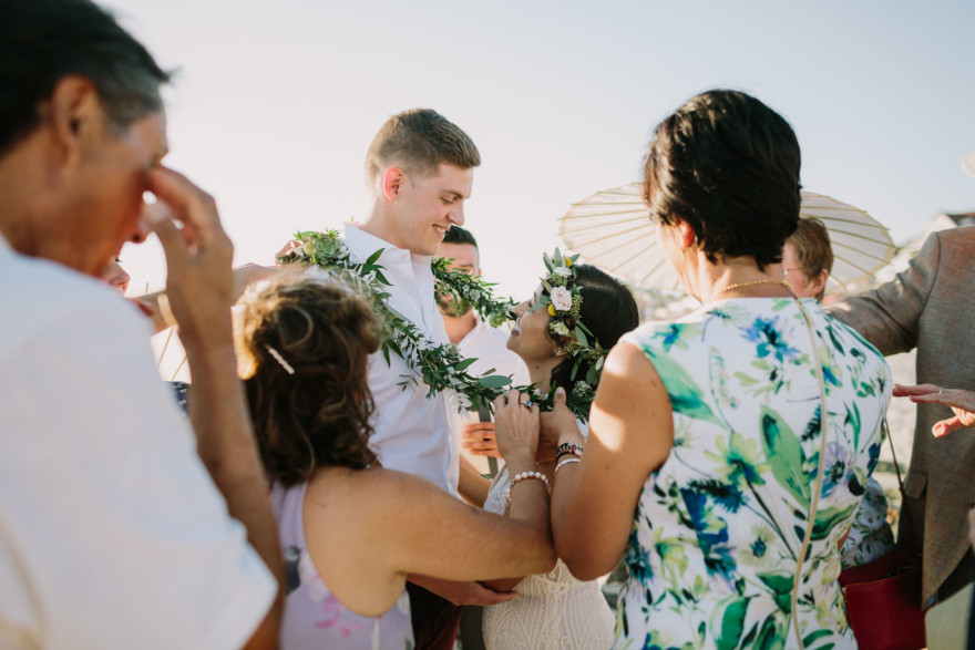 A Ceremony by the Sea – Photo by Let's Frolic Together