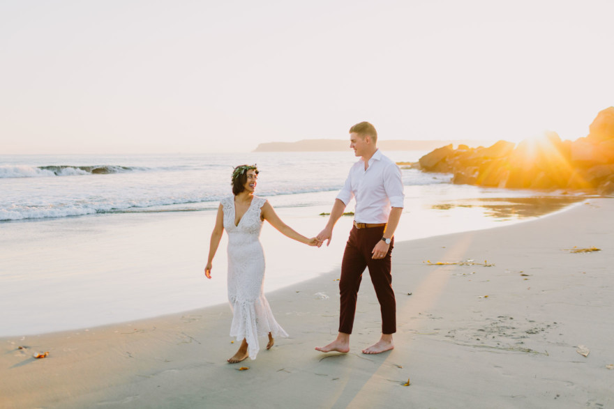 A Ceremony by the Sea – Photo by Let's Frolic Together