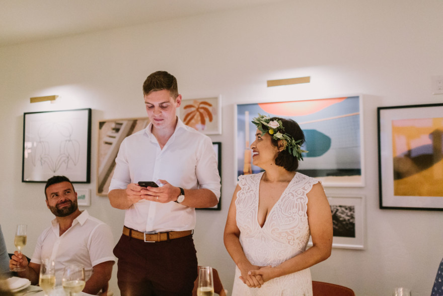 A Ceremony by the Sea – Photo by Let's Frolic Together