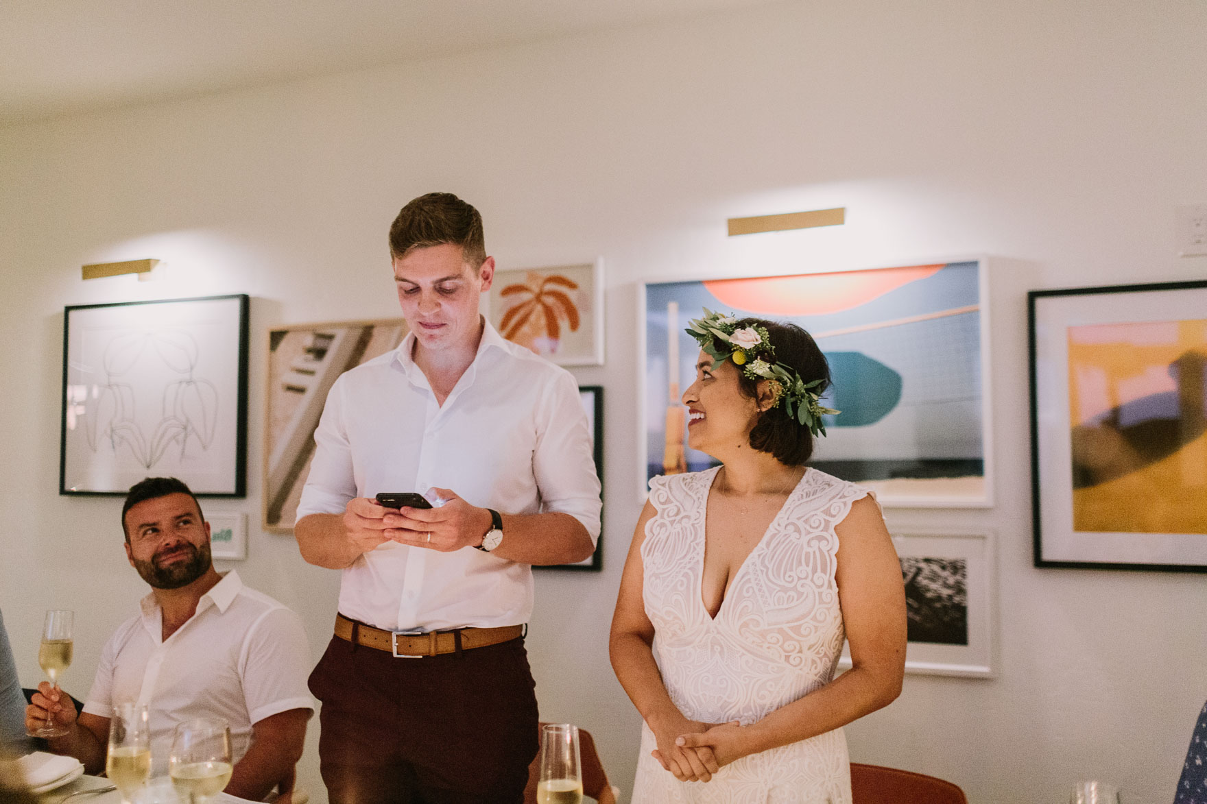 A Ceremony by the Sea – Photo by Let's Frolic Together