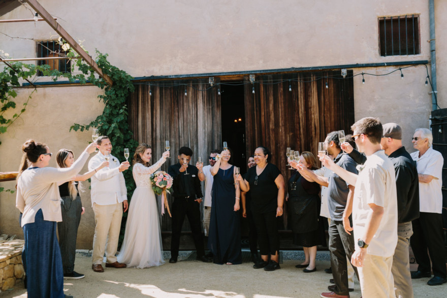 Rustic Star Wars-Inspired Union &ndash; Photo by Let's Frolic Together