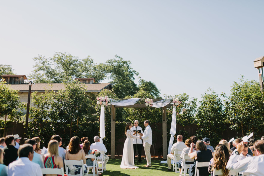 Rustic Star Wars-Inspired Union &ndash; Photo by Let's Frolic Together