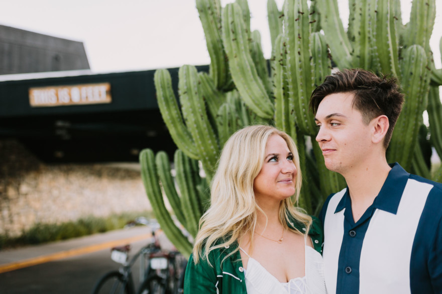Drinks and Desert Romance &ndash; Photo by Let's Frolic Together