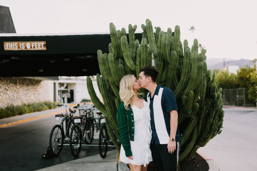 Drinks and Desert Romance &ndash; Photo by Let's Frolic Together