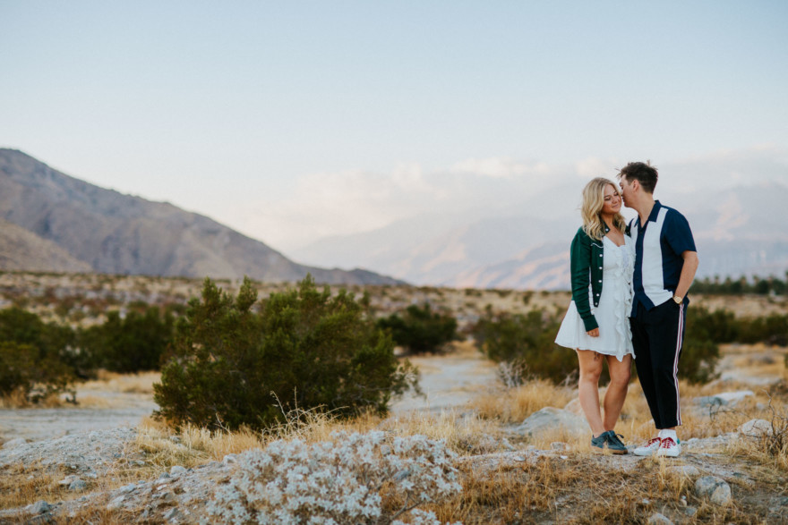 Drinks and Desert Romance &ndash; Photo by Let's Frolic Together