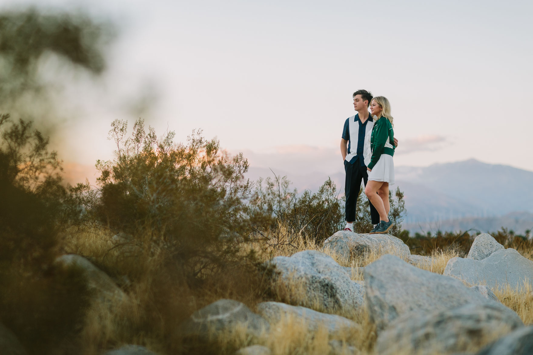 Drinks and Desert Romance – Photo by Let's Frolic Together