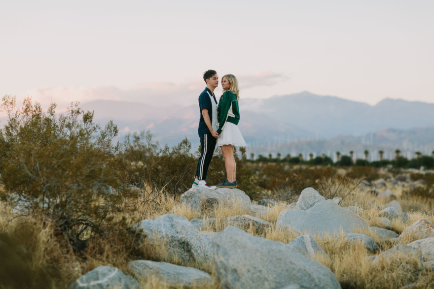 Drinks and Desert Romance &ndash; Photo by Let's Frolic Together