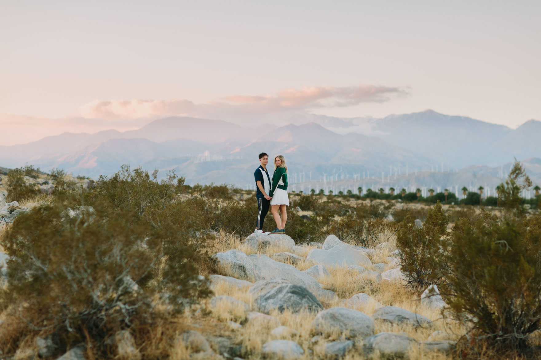 Drinks and Desert Romance – Photo by Let's Frolic Together