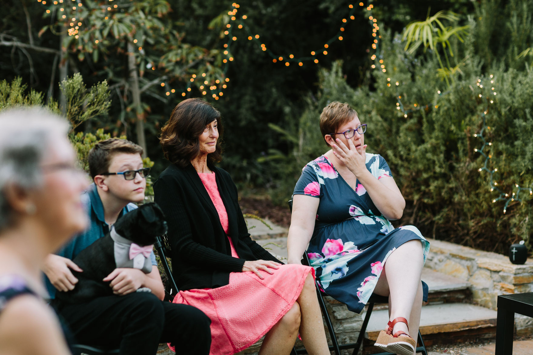 Charming Backyard Microwedding – Photo by Let's Frolic Together