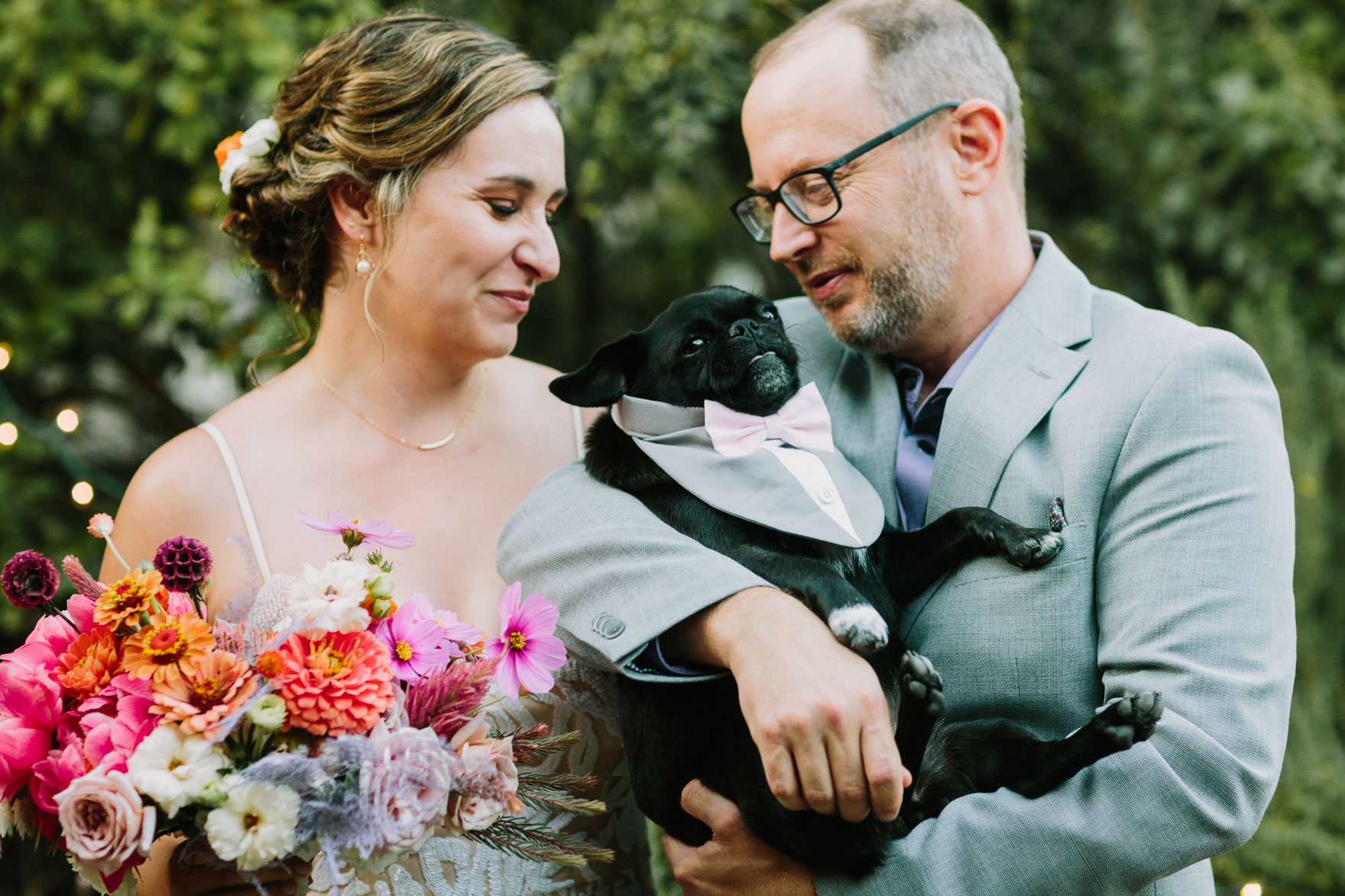 Charming Backyard Microwedding – Photo by Let's Frolic Together